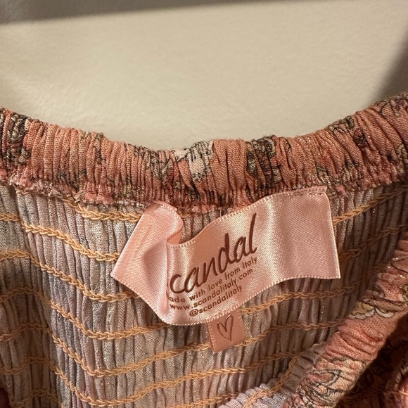 Floral Ruffle Off-Shoulder Dress - Picture 2 of 2